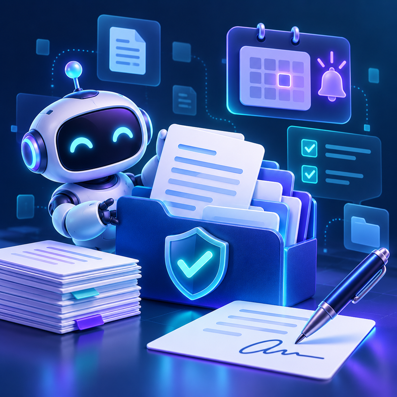 Contratos, documentos y vencimientos